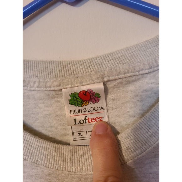 Graphic Art Men's Gray Crew Neck Short Sleeve T-Shirt Sz XL (VA1) - Picture 3 of 4